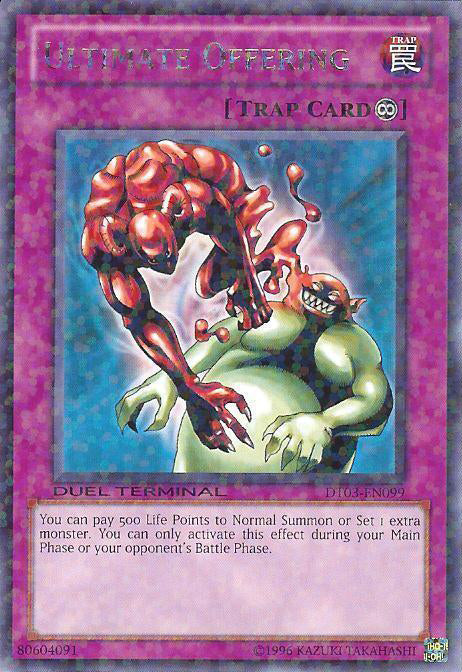 Ultimate Offering [DT03-EN099] Rare Yu-Gi-Oh!