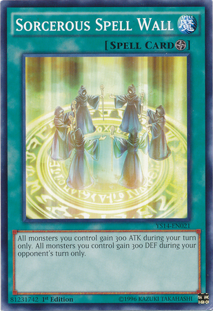 Sorcerous Spell Wall [YS14-EN021] Common Yu-Gi-Oh!