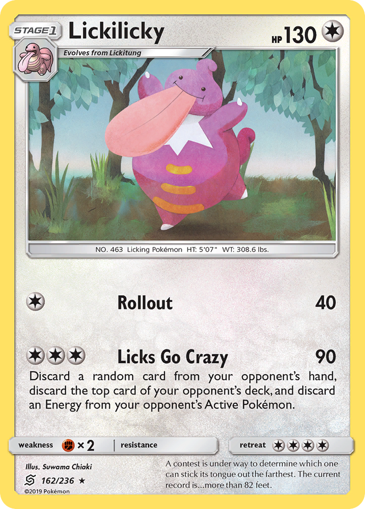 Lickilicky (162/236) [Sun & Moon: Unified Minds] Pokémon