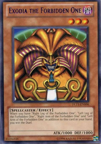 Exodia the Forbidden One (Purple) [DL11-EN006] Rare Yu-Gi-Oh!