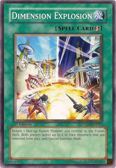 Dimension Explosion [PTDN-EN051] Common Yu-Gi-Oh!