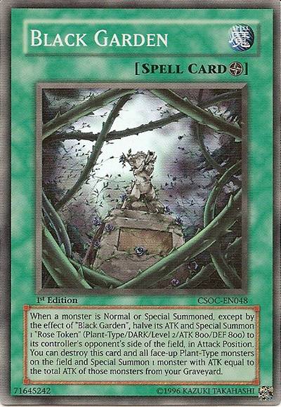 Black Garden [CSOC-EN048] Super Rare Yu-Gi-Oh!