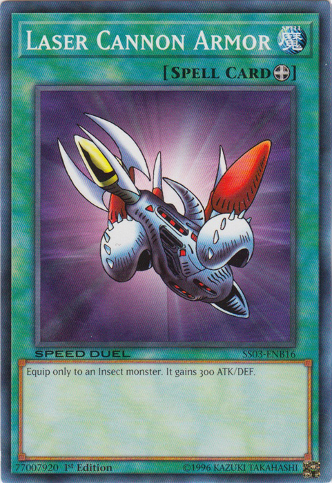 Laser Cannon Armor [SS03-ENB16] Common Yu-Gi-Oh!