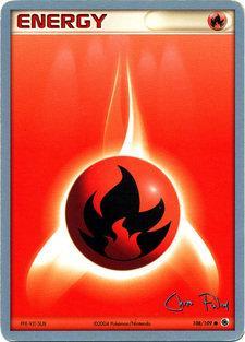 Fire Energy (108/109) (Blaziken Tech - Chris Fulop) [World Championships 2004] Pokémon