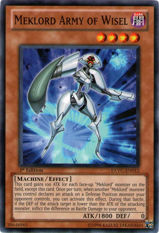 Meklord Army of Wisel [EXVC-EN012] Common Yu-Gi-Oh!