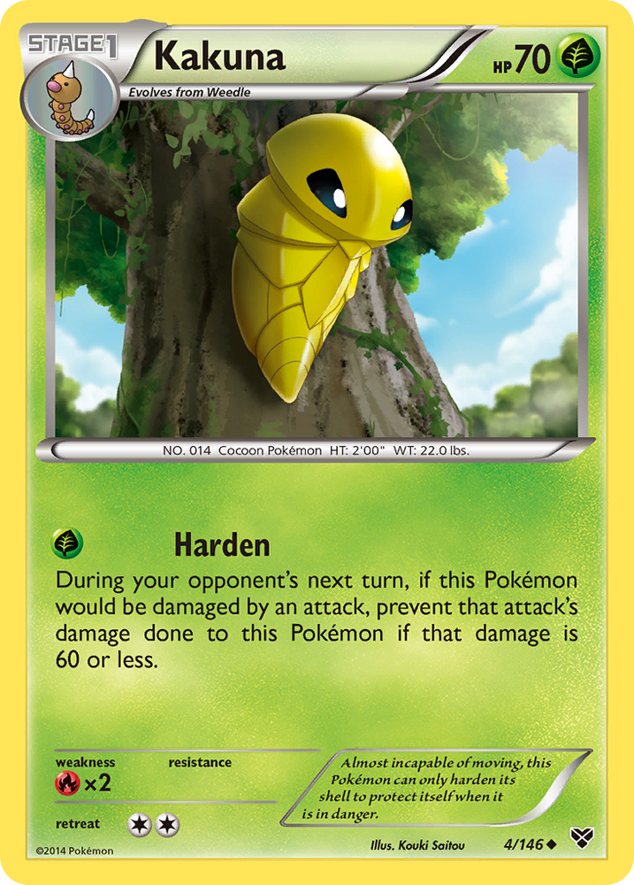 Kakuna (4/146) [XY: Base Set] Pokémon