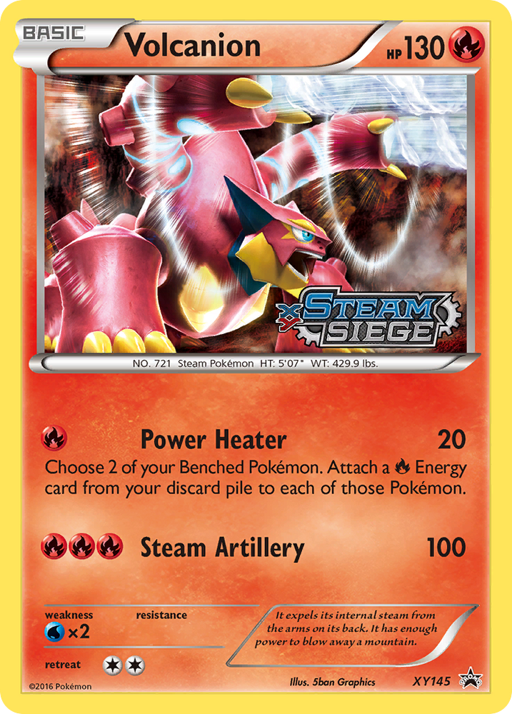 Volcanion (XY145) [XY: Black Star Promos] Pokémon