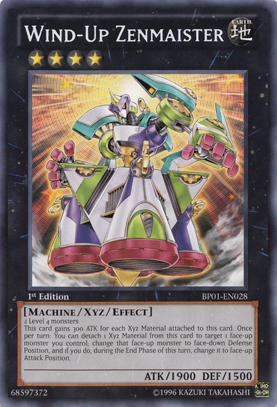 Wind-Up Zenmaister [BP01-EN028] Rare Yu-Gi-Oh!