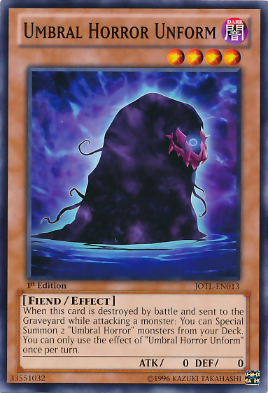 Umbral Horror Unform [JOTL-EN013] Common Yu-Gi-Oh!