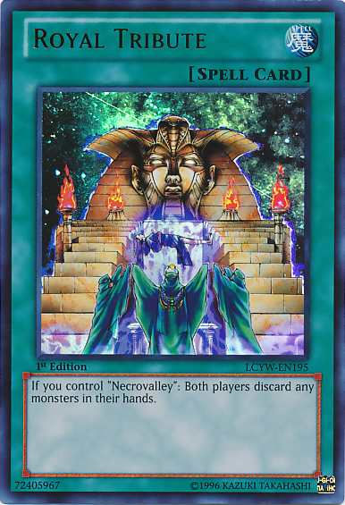Royal Tribute [LCYW-EN195] Ultra Rare Yu-Gi-Oh!