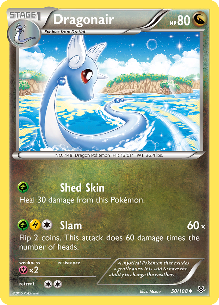 Dragonair (50/108) [XY: Roaring Skies] Pokémon