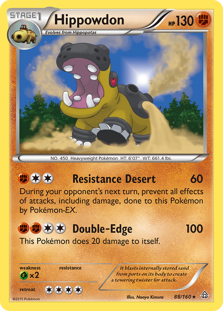 Hippowdon (88/160) [XY: Primal Clash] Pokémon