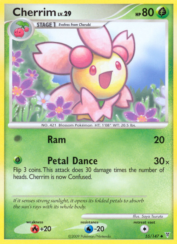 Cherrim (55/147) [Platinum: Supreme Victors] Pokémon