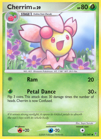 Cherrim (55/147) [Platinum: Supreme Victors] Pokémon