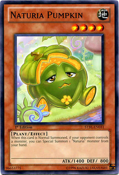 Naturia Pumpkin [STBL-EN031] Common Yu-Gi-Oh!