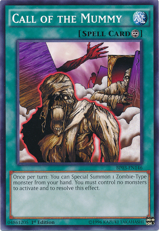 Call of the Mummy [BP03-EN146] Common Yu-Gi-Oh!