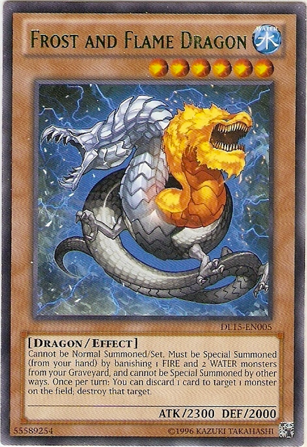 Frost and Flame Dragon (Green) [DL15-EN005] Rare Yu-Gi-Oh!