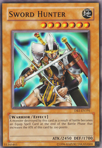 Sword Hunter [DB1-EN191] Common Yu-Gi-Oh!