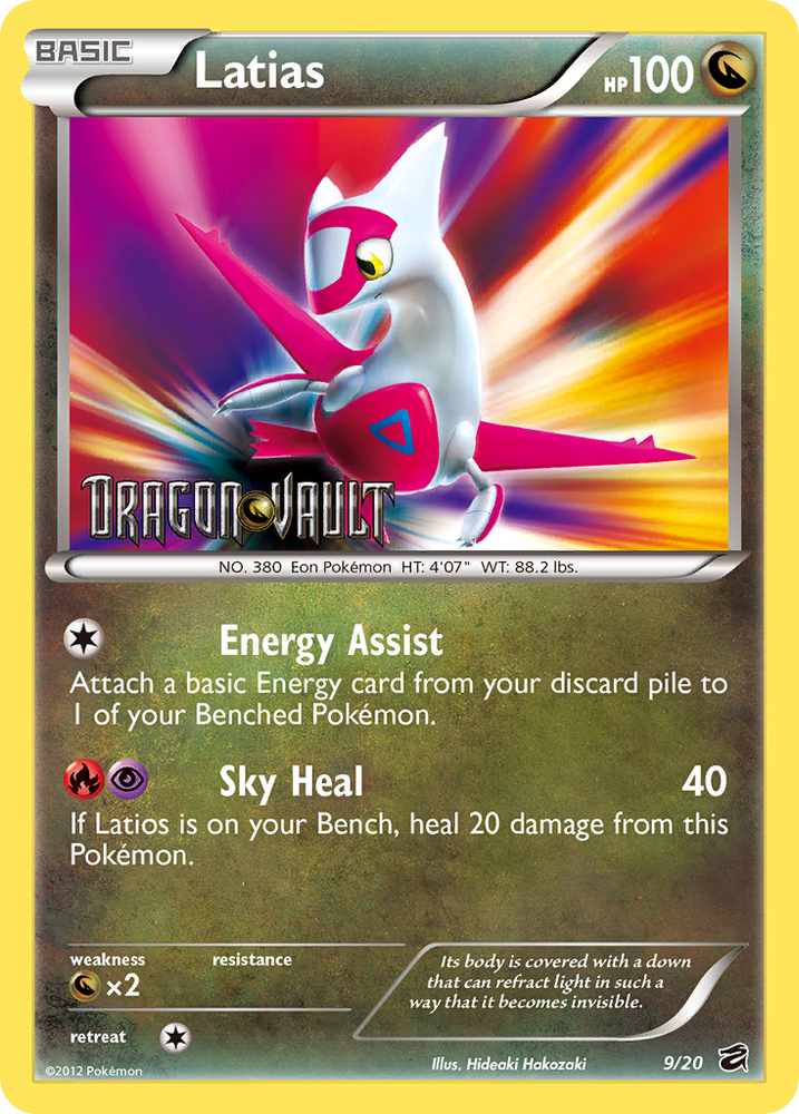 Latias (9/20) [Black & White: Dragon Vault] Pokémon