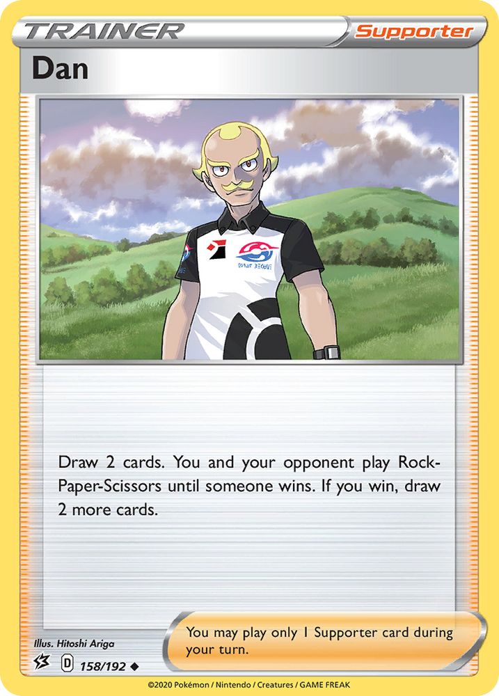 Dan (158/192) [Sword & Shield: Rebel Clash] Pokémon