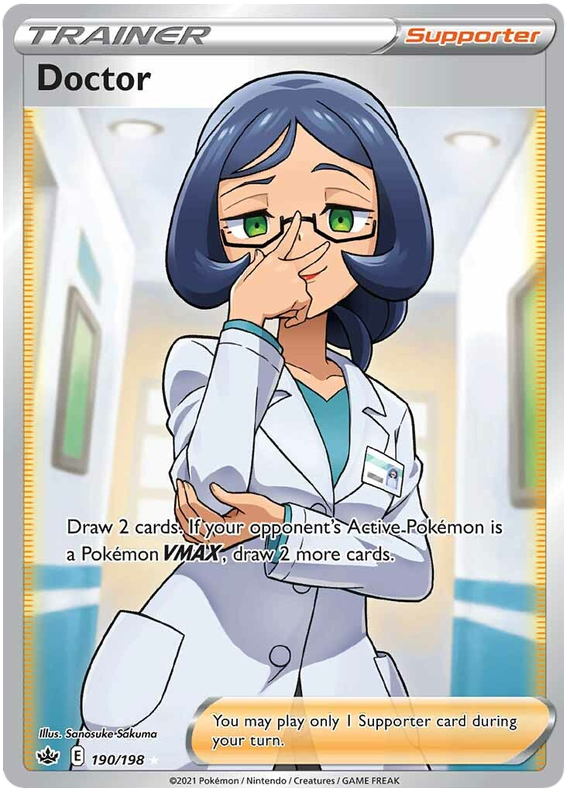 Doctor (190/198) [Sword & Shield: Chilling Reign] Pokémon