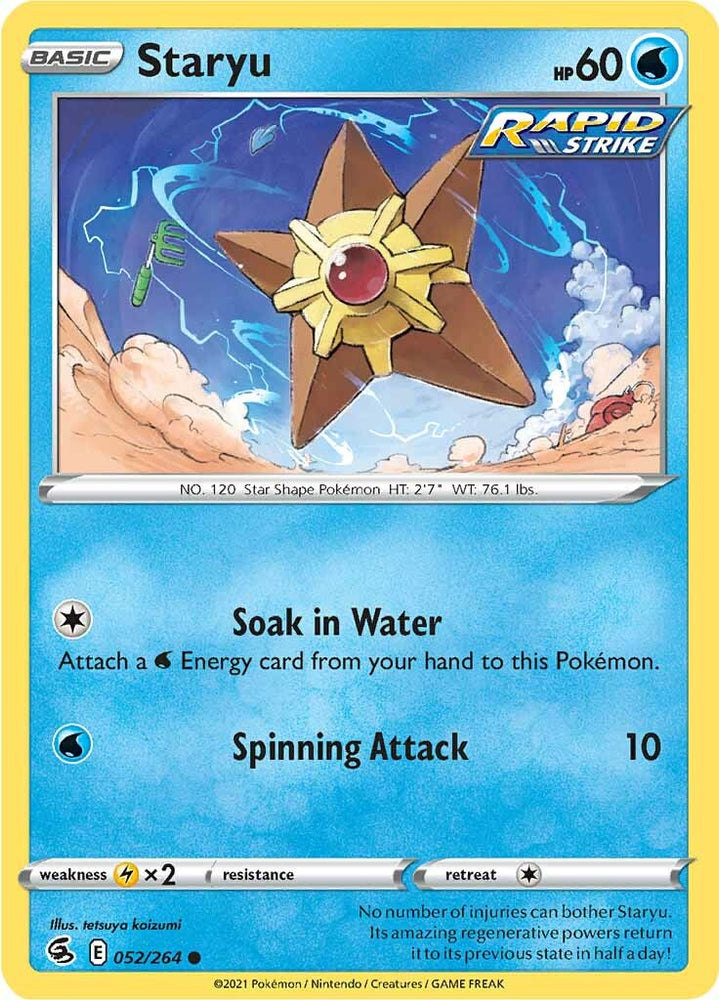 Staryu (052/264) [Sword & Shield: Fusion Strike] Pokémon