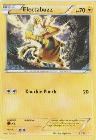 Electabuzz (23/30) [XY: Trainer Kit 3 - Pikachu Libre] Pokémon