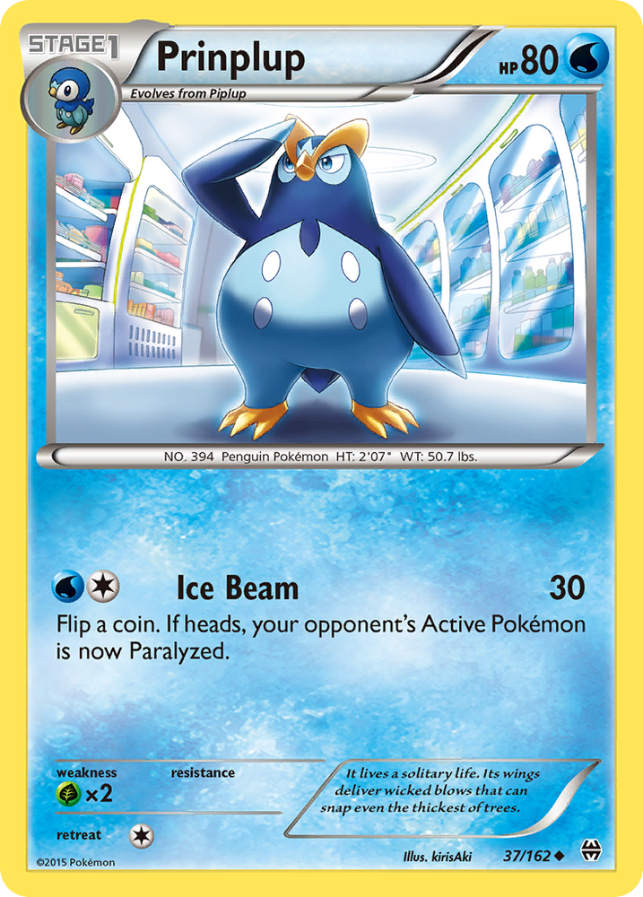 Prinplup (37/162) [XY: BREAKthrough] Pokémon