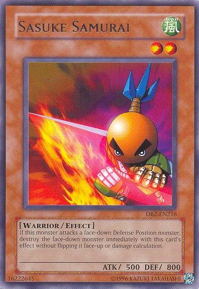 Sasuke Samurai [DB2-EN216] Rare Yu-Gi-Oh!