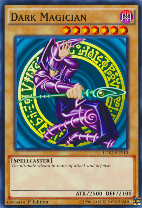Dark Magician [LDK2-ENY10] Common Yu-Gi-Oh!