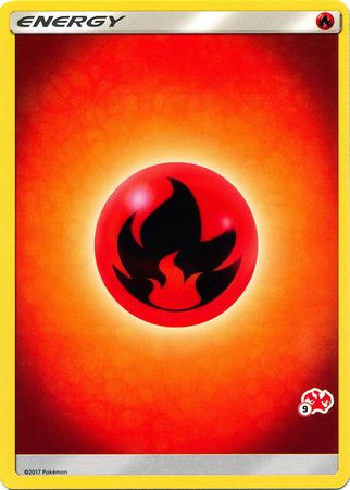 Fire Energy (Charizard Stamp #9) [Battle Academy 2020] Pokémon