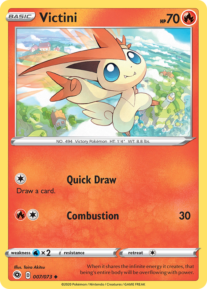 Victini (007/073) [Sword & Shield: Champion's Path] Pokémon