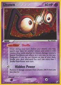 Unown (N) (N/28) [EX: Unseen Forces] Pokémon