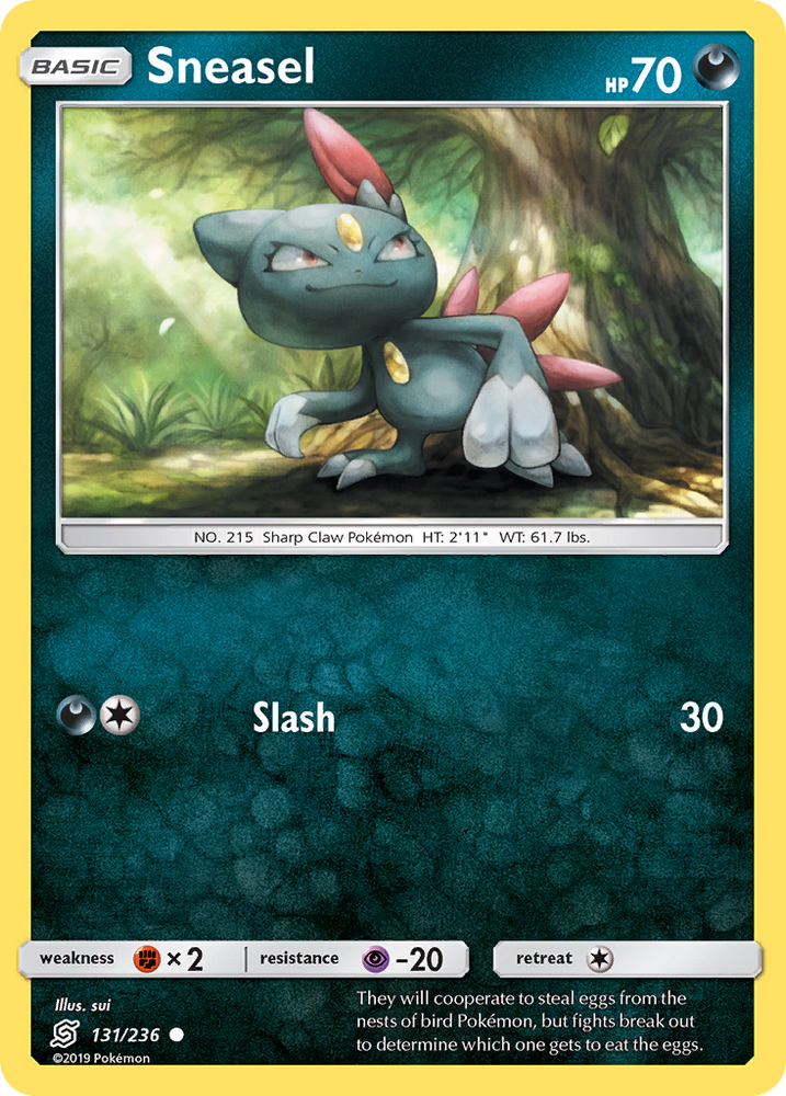 Sneasel (131/236) [Sun & Moon: Unified Minds] Pokémon