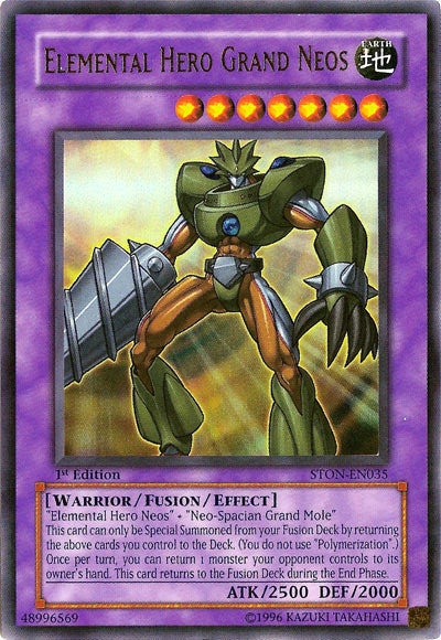 Elemental Hero Grand Neos [STON-EN035] Ultra Rare Yu-Gi-Oh!