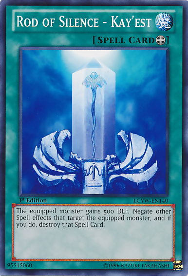 Rod of Silence - Kay'est [LCYW-EN140] Common Yu-Gi-Oh!