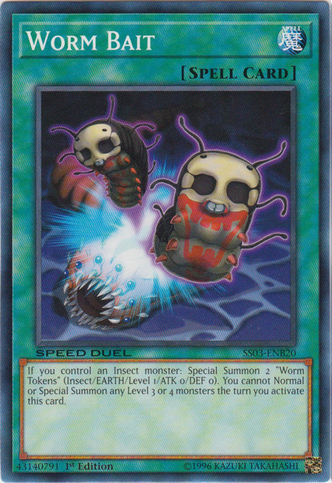 Worm Bait [SS03-ENB20] Common Yu-Gi-Oh!