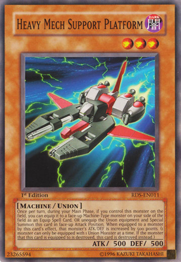 Heavy Mech Support Platform [RDS-EN011] Common Yu-Gi-Oh!