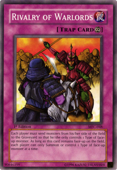 Rivalry of Warlords [MFC-048] Common Yu-Gi-Oh!