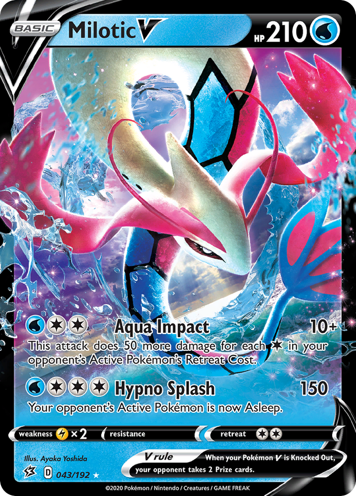 Milotic V (043/192) [Sword & Shield: Rebel Clash] Pokémon