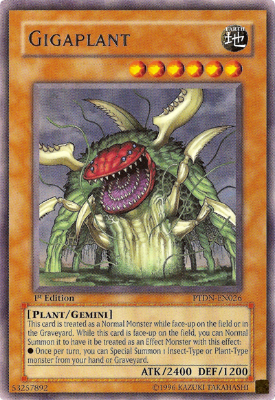 Gigaplant [PTDN-EN026] Rare Yu-Gi-Oh!
