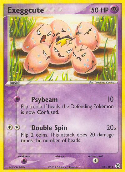 Exeggcute (33/112) [EX: FireRed & LeafGreen] Pokémon