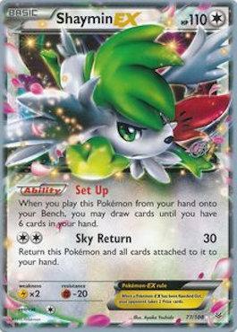 Shaymin EX (77/108) (The Flying Hammer - Rowan Stavenow) [World Championships 2015] Pokémon
