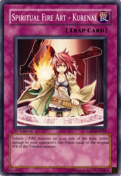 Spiritual Fire Art - Kurenai [CRV-EN052] Common Yu-Gi-Oh!