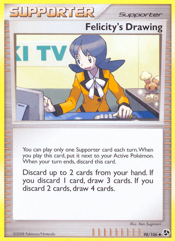 Felicity's Drawing (98/106) [Diamond & Pearl: Great Encounters] Pokémon