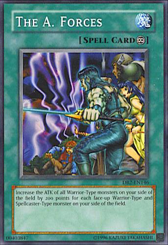 The A. Forces [DB2-EN146] Common Yu-Gi-Oh!