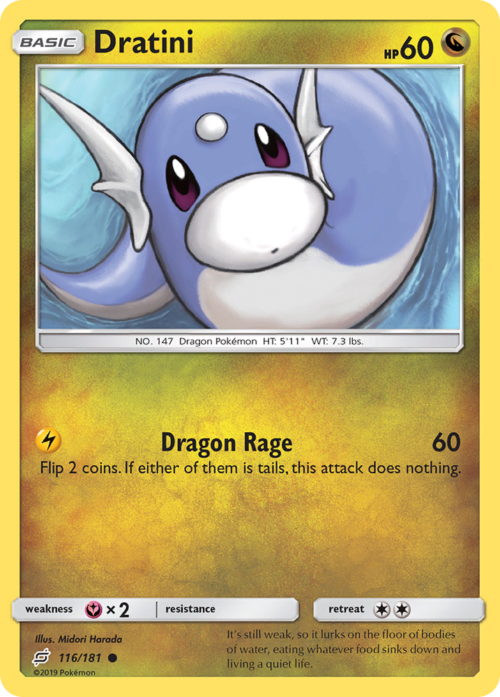 Dratini (116/181) [Sun & Moon: Team Up] Pokémon