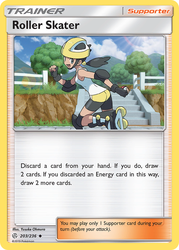Roller Skater (203/236) [Sun & Moon: Cosmic Eclipse] Pokémon