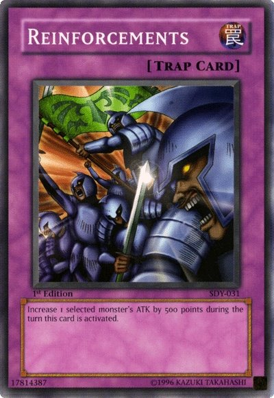 Reinforcements [SDY-031] Common Yu-Gi-Oh!