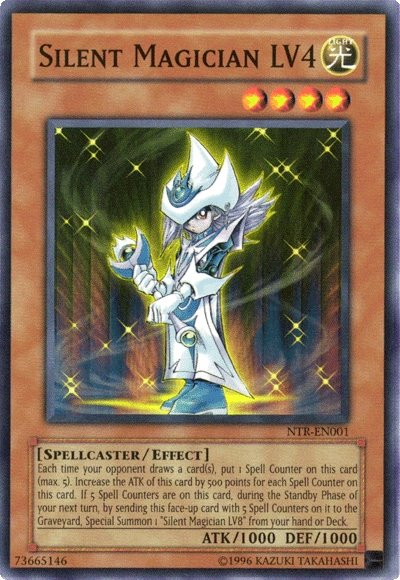 Silent Magician LV4 [NTR-EN001] Super Rare Yu-Gi-Oh!
